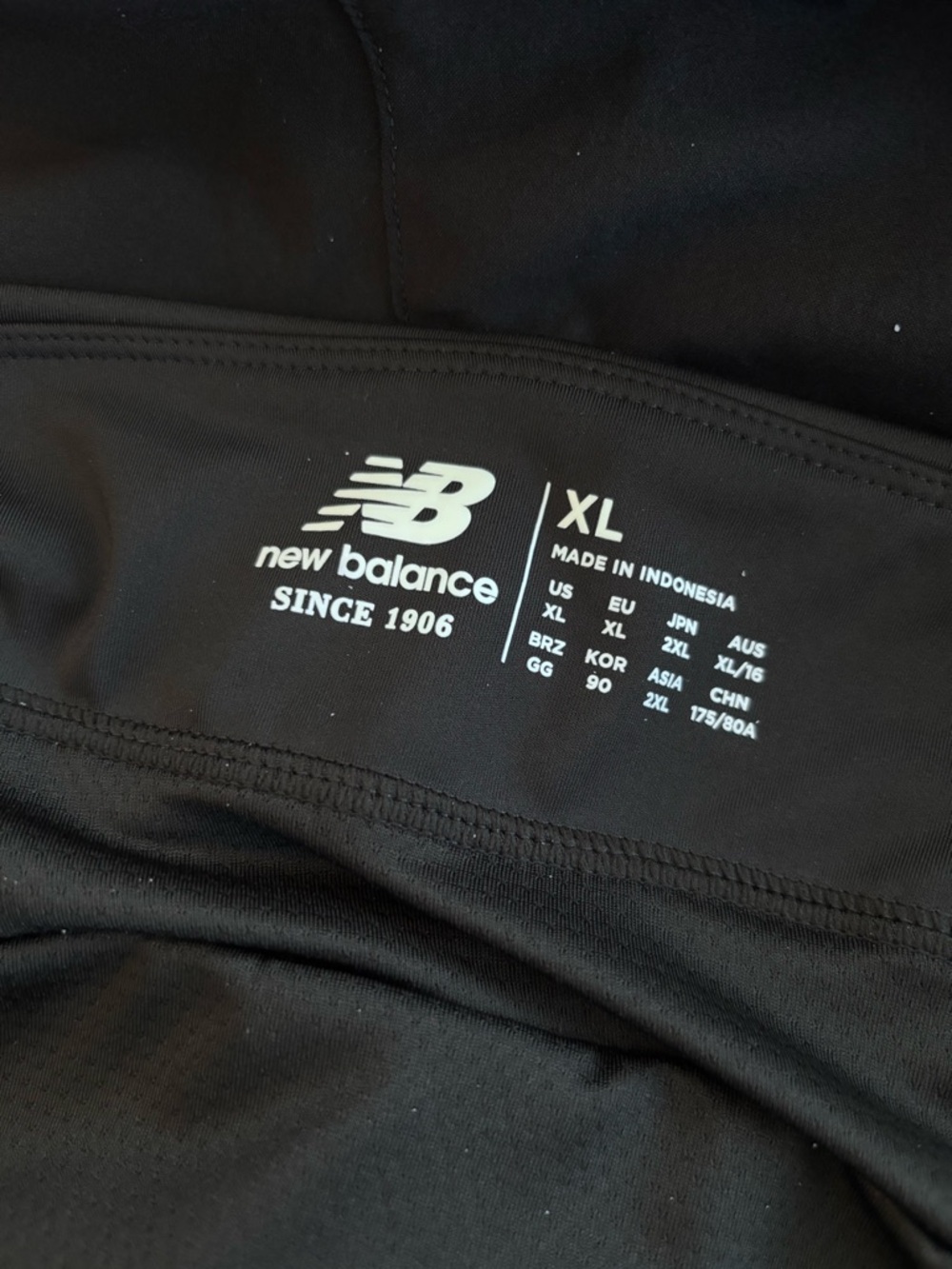 NEW BALANCE Impact Run 5" Shorts - Black - Size XL - Picture 7 of 9